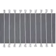 Коврик Inspire декоративный хлопок JACU 60x100 см с бахромой цвет серый