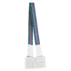 Коннектор Gauss для RGB светодиодной ленты PC291200000 IP20 2 клипсы с проводами, контакты по центру