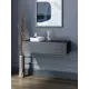 Консоль Storys Сиена 95x18x34 см 1 ящик ЛДСП цвет серый