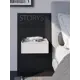Тумба прикроватная с бортиком Storys Сити 50x18x34 см 1 ящик ЛДСП цвет белый