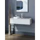 Тумба с выдвижными ящиками Play Сиена 75x18x34 см 1 ящик ЛДСП цвет белый