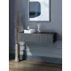 Тумба с выдвижными ящиками Play Сити 95x18x34 см 1 ящик ЛДСП цвет серый