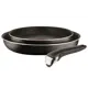 Набор посуды 3 предмета Tefal Ingenio 04181810 алюминий цвет черный