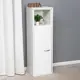 Настенная полка Letta 32x27 см ЛДСП цвет белое тиснение
