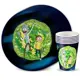 Набор одноразовой посуды ND Play Rick and Morty 12 предметов 6 персон бумага цвет разноцветный