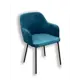 Кухонный стул Estente Harold 80x50x50 см велюр цвет изумрудный