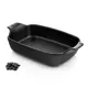 Форма для запекания прямоугольная Walmer 22x5.50x13.50 см керамика цвет черный
