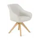 Кресло Огого обстановочка! Raymond 58x80x61 см шенилл цвет белый