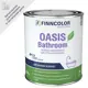 Краска для влажных помещений Finncolor Oasis Bathroom полуматовая цвет белый база А 0.9 л