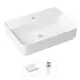 Раковина накладная Lavinia boho Bathroom Sink 21520856 60 см цвет белый матовый