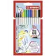 Маркер для скетчинга Stabilo Pen 68 brush 568/12-21, 12 шт