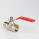 Кран шаровой Valtec base 3/4" внутренняя-наружная резьба ручка рычаг