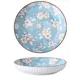 Тарелка Homium Japanese Collection 18.50x3.50x18.50 см керамика цвет белый/голубой