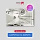 Картина на деревянном подрамнике Первое ателье "Шары парящие в тоннеле" 96x60 см