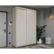 Шкаф-купе МК Мама ОУ 14-4 00 без зеркал 140x230x45 см ЛДСП цвет светло-коричневый