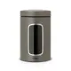 Контейнер для пищевых продуктов Brabantia 1.4 л нержавеющая сталь цвет платиновый