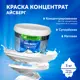Краска латексная от плесени для стен и потолков моющаяся Оберег Айсберг цвет белый база A 2 л