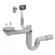 Сифон для мойки Prevex P-loc PL1-D9C45-SANT-01 одинарный