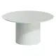 Журнальный столик круглый Ellipse furniture 80x80x41см белый
