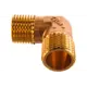 Угол 90° Terma 1/2"x1/2" НР латунь 42710