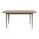 Обеденный стол прямоугольный Ellipse Furniture Tammi 160x75x90 см дерево цвет беленый дуб