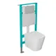 Комплект инсталляция с унитазом Owl 1975 OWLINSTNI.OWLT190403S цвет белый