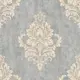 Обои флизелиновые Aurora Decor Savoia 1.06 м темно-серые 120407