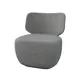 Кресло Ellipse furniture E5.2 76x88x76 см рогожка цвет серый