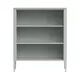 Стеллаж с полками Ellipse furniture Type 100x120x45 см МДФ цвет светло-серый