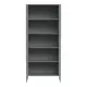 Стеллаж с полками Ellipse furniture Type 90x202x45 см МДФ цвет серый
