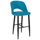 Барный стул R-home Lars 52.5x105x57.5 см цвет голубой/черный