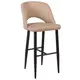 Барный стул R-home Lars 52.5x105x57.5 см цвет темно-коричневый/черный
