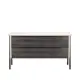 Комод Leset 2000026698364 2 ящика 110.4x45x62.1 см фанера цвет венге/слоновая кость
