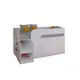 Кровать Рв-мебель Астра 9V2 163.2x90x99 см ЛДСП цвет белый/венге