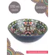 Салатник Nouvelle Arabesque 20.50x9x20.50 см фарфор цвет синий