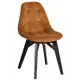Стул R-home Eames lite 81x57x48 см ткань цвет коричневый/венге