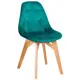 Кухонный стул R-home Eames lite 81x57x48 см ткань цвет зеленый