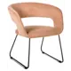 Стул R-home Hugs Link 69.5x55x56.5 см велюр цвет бежевый