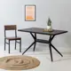 Стул R-home Loft №2 80x45x40 см металл цвет коричневый