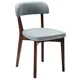 Кухонный стул R-home Франк 78x59x48 см ткань цвет серый