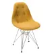 Кухонный стул R-home Eames 83x57x48 см ткань цвет желтый