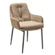 Стул R-home _Smith 83.5x64x54 см велюр цвет коричневый