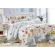 Комплект постельного белья Эльф Felicita 1173-Цветы в дымке, евро, полиэстер, разноцветный
