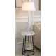 Торшер Мелодия света Scandi Fl8730 со столиком цвет белый