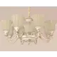 Люстра подвесная Мелодия света Classic 000023675 8 лампы 24 м² цвет белый