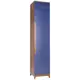 Шкаф распашной R-home 50x230x45 см МДФ цвет синий