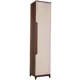 Шкаф распашной R-home 50x230x45 см МДФ цвет бежевый