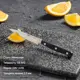 Кухонный нож для овощей Pirge лезвие 9 см цвет черный