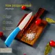 Кухонный нож Доляна Симпл лезвие 12.5 см цвет синий