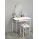 Туалетный столик Форвард-мебель МК-8 85.50x151.40x48.60 цвет белый